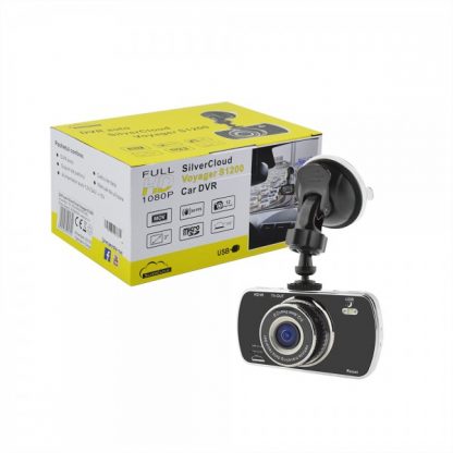 Camera Auto DVR SilverCloud Voyager S1200 Full HD 1080p display 3" si card 8GB