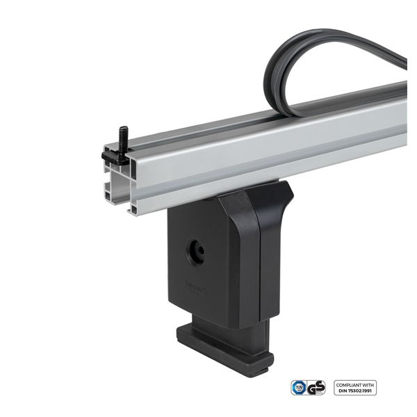 Bare transversale Citroen Jumpy II, model 2007-2016, L1,L2, , aluminiu, Menabo Professional - imagine 7