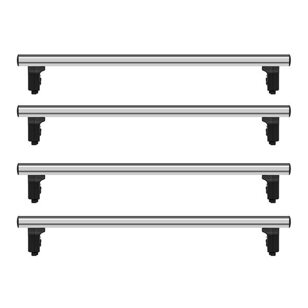 Bare transversale Citroen Jumpy II, model 2007-2016, L1,L2, , aluminiu, Menabo Professional - imagine 2