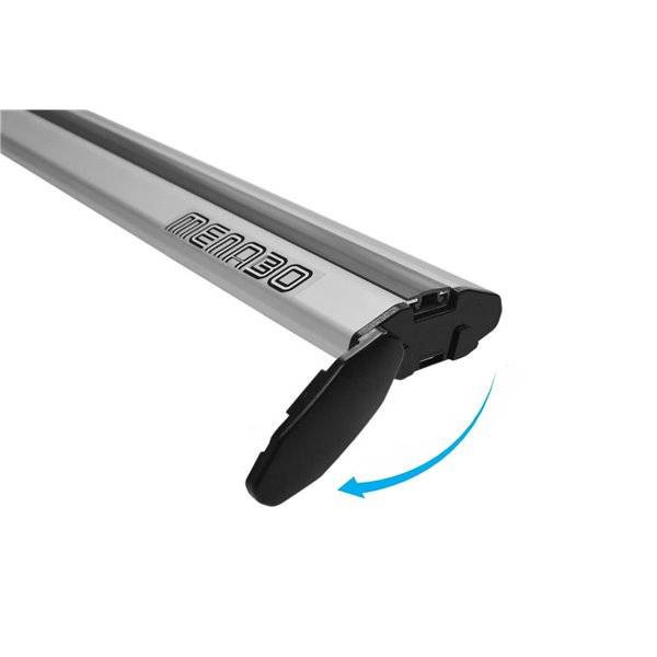 Bare transversale Menabo Jackson Silver pentru Chevrolet HHR 2006-2011 - imagine 9