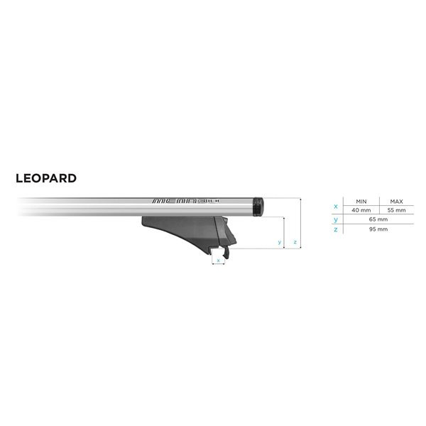 Bare transversale Menabo Leopard Silver pentru Volvo XC40 2018+ - imagine 16
