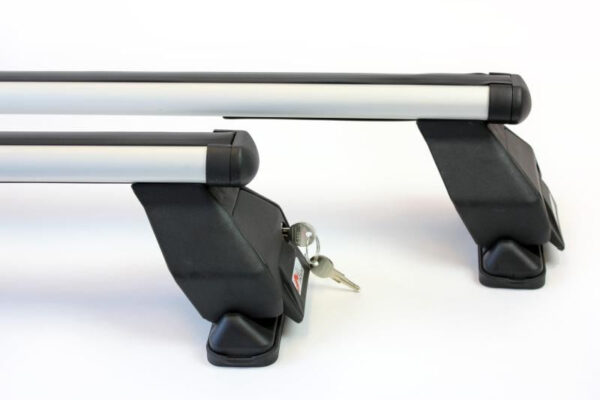 Bare transversale Menabo Tema Aluminiu pentru Ford Focus III Station Wagon, 5 usi, model 2014-2018 - imagine 2