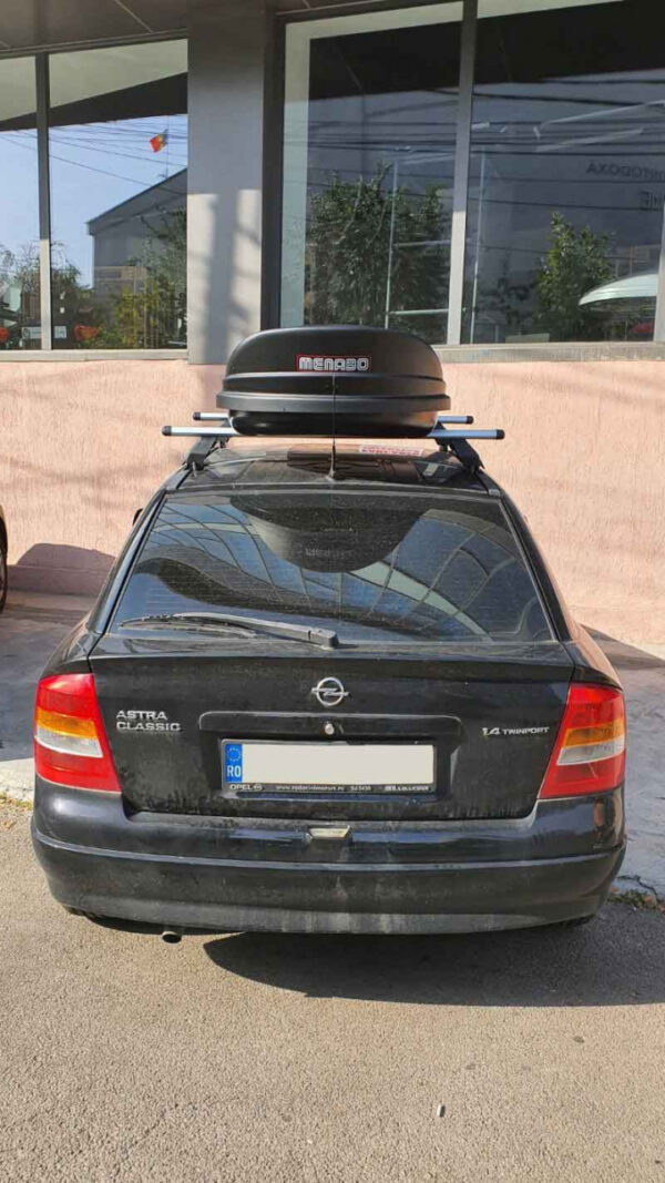 Bare transversale Menabo Tema Aluminiu pentru Opel Astra (G), 4 usi, model 1998-2009 - imagine 7