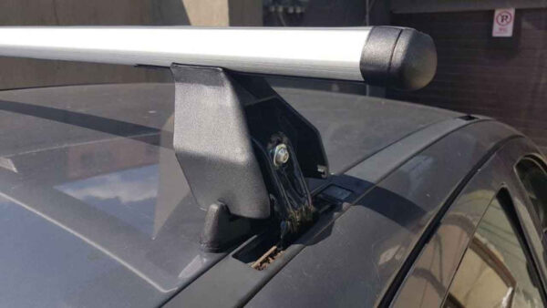 Bare transversale Menabo Tema Aluminiu pentru Seat Cordoba I, 4 usi, model 1993-2002 - imagine 8