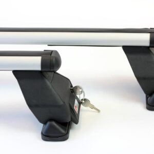 Bare transversale Menabo Tema Aluminiu pentru Volvo S60, 4 usi, model 2018+