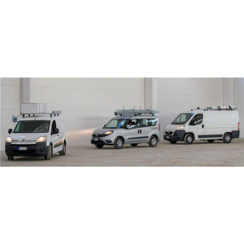 Bare transversale Nissan Interstar, model 1997-2010, L2,L3 – H2,H3, aluminiu, Menabo Professional