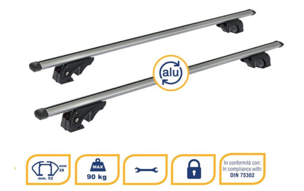 Bare transversale K39 Lion pentru Mitsubishi Nimbus 1998-2003 - imagine 7