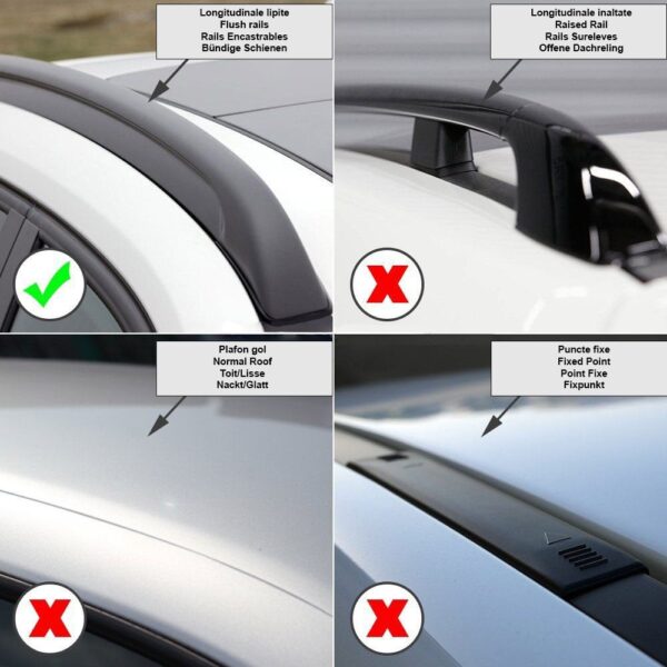 Bare transversale Menabo Ariem Silver pentru Peugeot 4008 2013+ - imagine 9