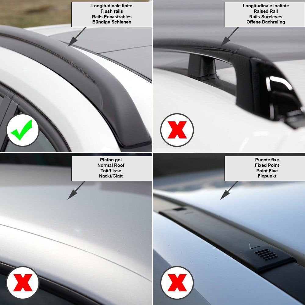 Bare transversale Menabo Ariem Silver pentru Volkswagen Tiguan II (AD1) R-line 2016+ - imagine 9