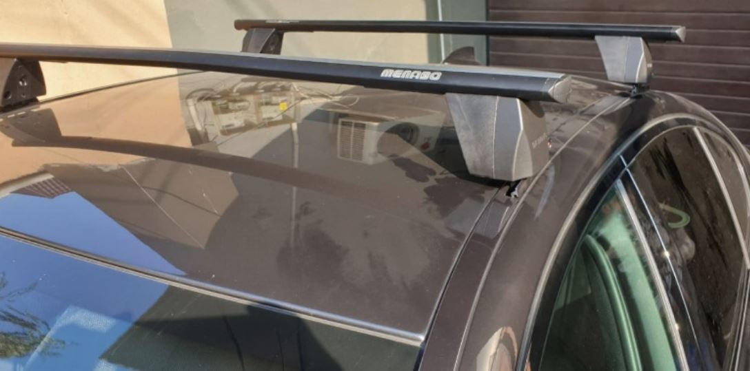 Bare transversale Menabo Delta Black pentru Fiat Doblo II Maxi, model 2015+ - imagine 7