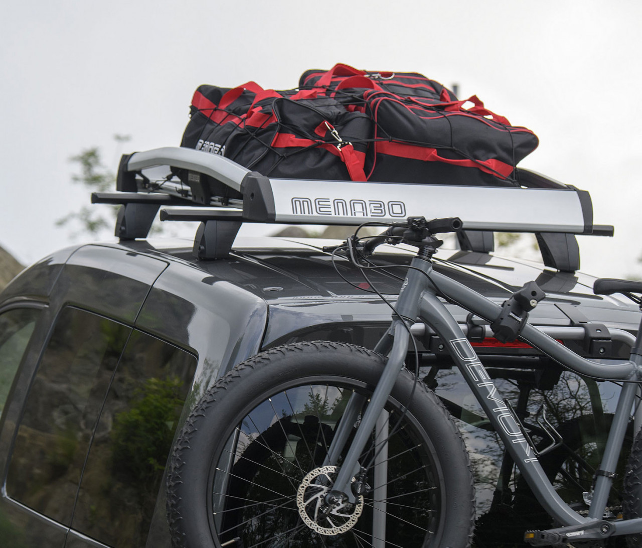 Bare transversale Menabo Delta Black pentru Peugeot Partner Tepee, 5 usi, model 2008-2018 - imagine 4