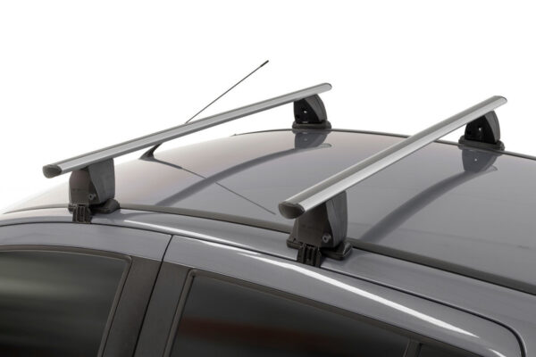 Bare transversale Menabo Delta Silver pentru Ford Fiesta IV, 5 usi, model 1996-2002 - imagine 3