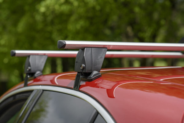 Bare transversale Menabo Delta Silver pentru Ford Focus I Station Wagon, 5 usi, model 1998-2005 - imagine 6
