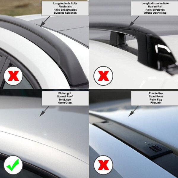 Bare transversale Menabo Delta Silver pentru Ford Focus I Station Wagon, 5 usi, model 1998-2005 - imagine 10
