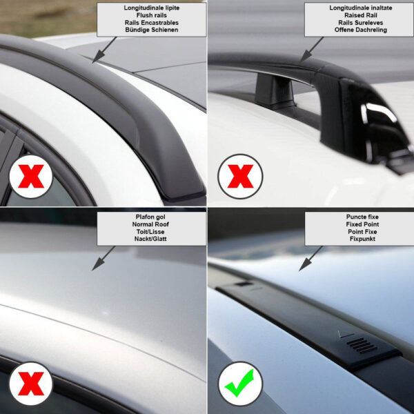 Bare transversale Menabo Delta Silver pentru Peugeot Partner Tepee, 5 usi, model 2008-2018 - imagine 8