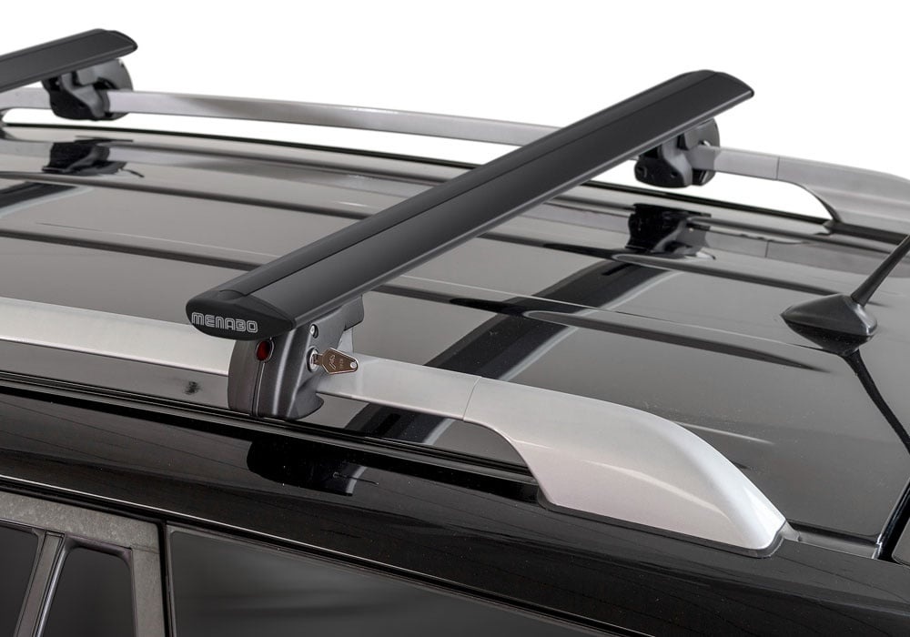 Bare transversale Menabo Fender Black XL pentru Volkswagen Parati II 1994-2013 - imagine 6