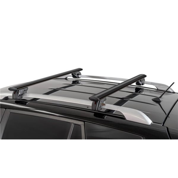 Bare transversale Menabo Jackson Black pentru Volkswagen Polo IV (9N3) Cross 2006-2008 - imagine 3