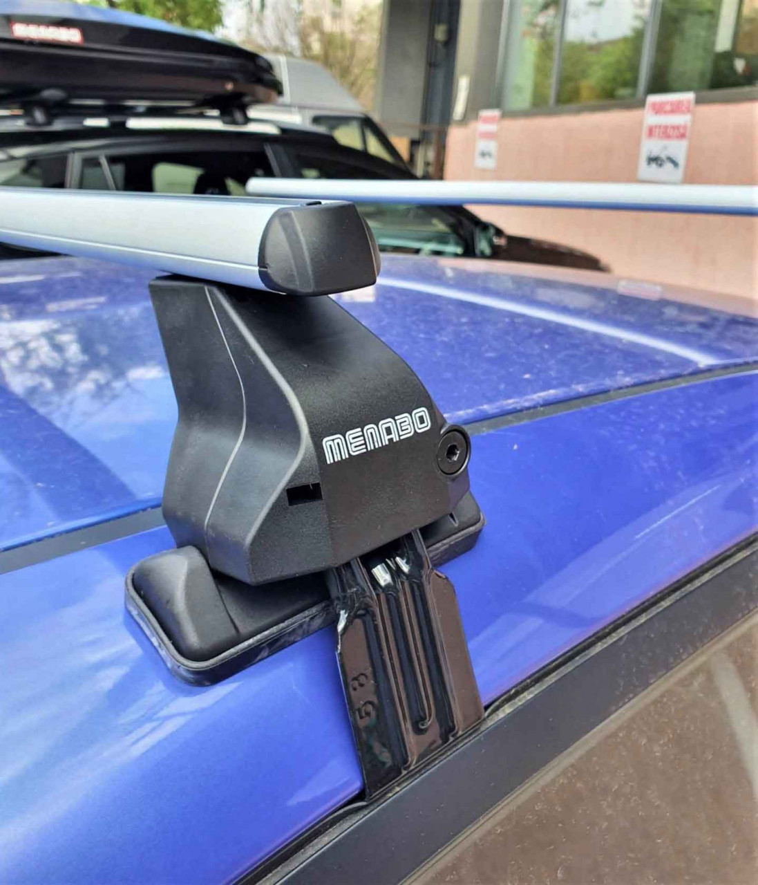 Bare transversale Menabo Omega Aluminiu pentru Citroen C4 Picasso (Mk2), 5 usi, model 2013-2018 - imagine 8