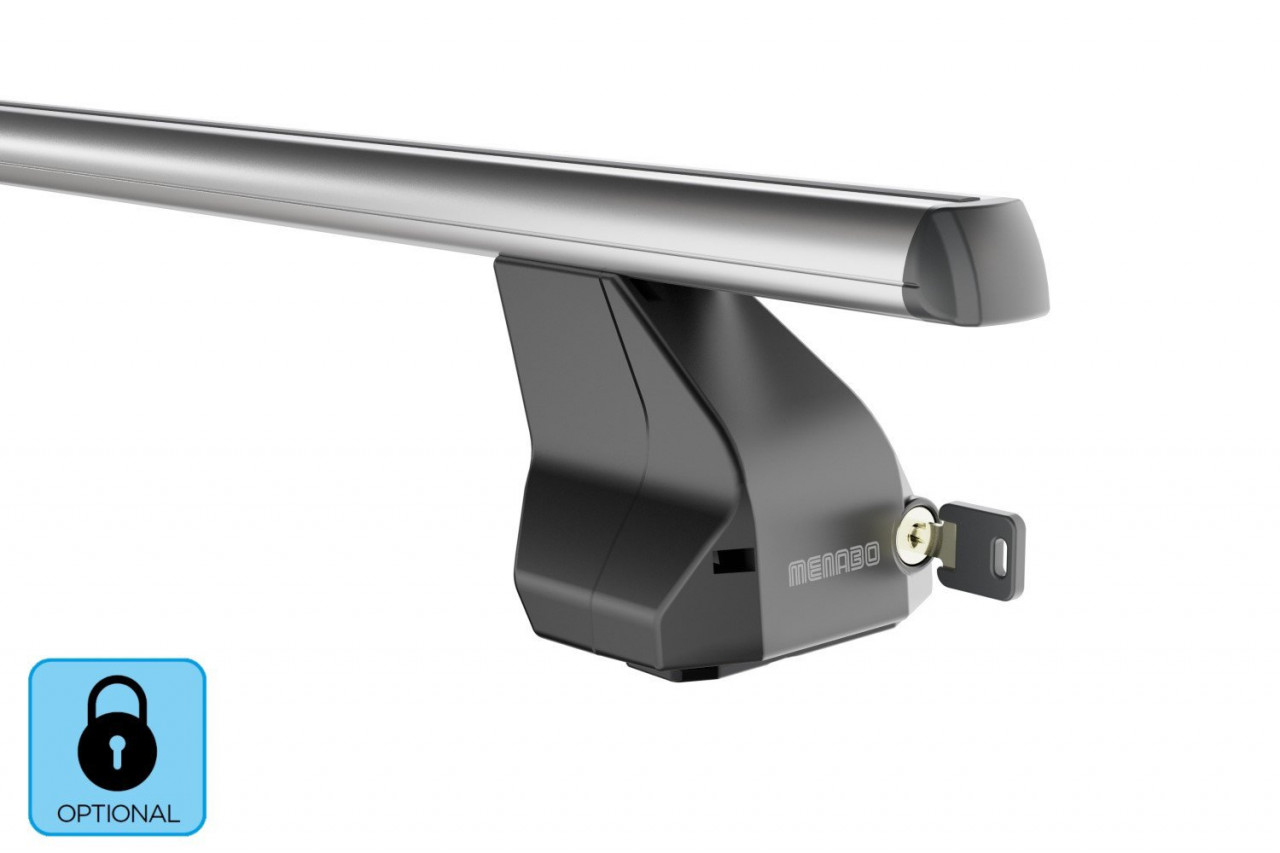 Bare transversale Menabo Omega Aluminiu pentru Lancia Lybra Station Wagon, 5 usi, model 1999-2005 - imagine 4