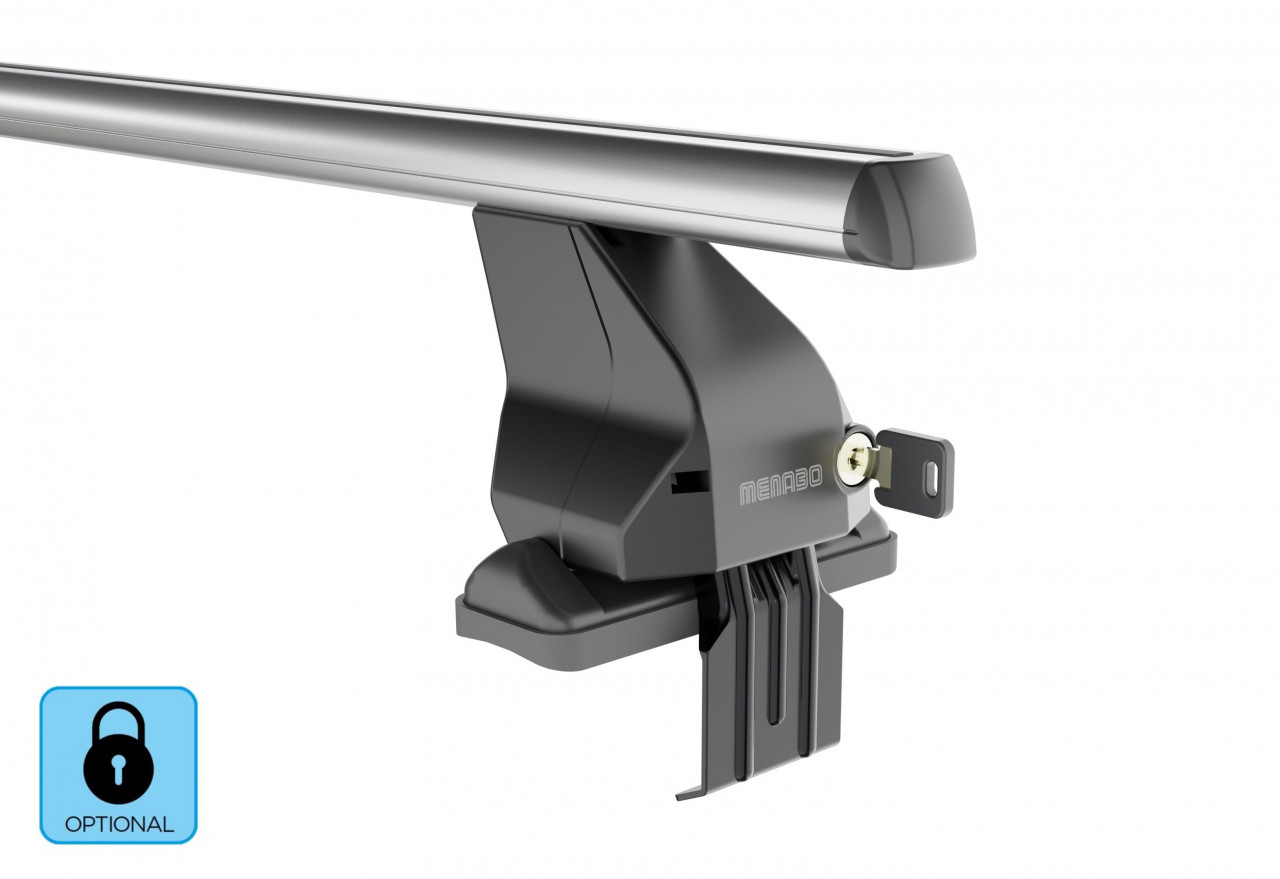 Bare transversale Menabo Omega Aluminiu pentru Opel Ampera, 4 usi, model 2012+ - imagine 3