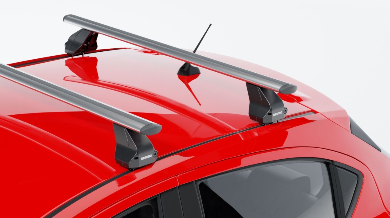 Bare transversale Menabo Omega Plus Aluminiu pentru Mercedes CLA (C117), 4 usi, model 2013-2015 - imagine 8