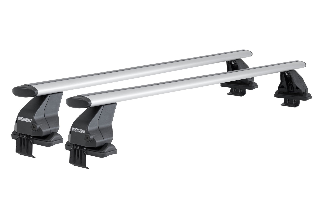 Bare transversale Menabo Omega Plus Aluminiu pentru Mitsubishi Spacestar, 5 usi, model 2012-2016