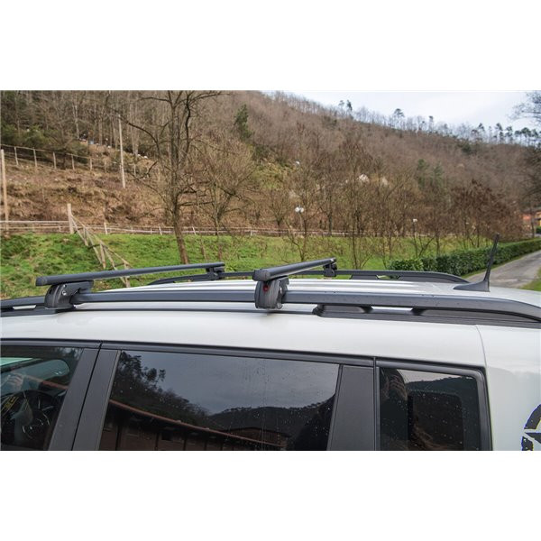 Bare transversale Menabo Sherman Black pentru Citroen Zx Break 1994-1999 - imagine 6