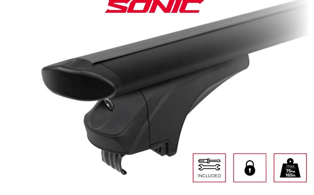 Bare transversale Menabo Sonic Black pentru Ford Fiesta VII Active 2018+ - imagine 8