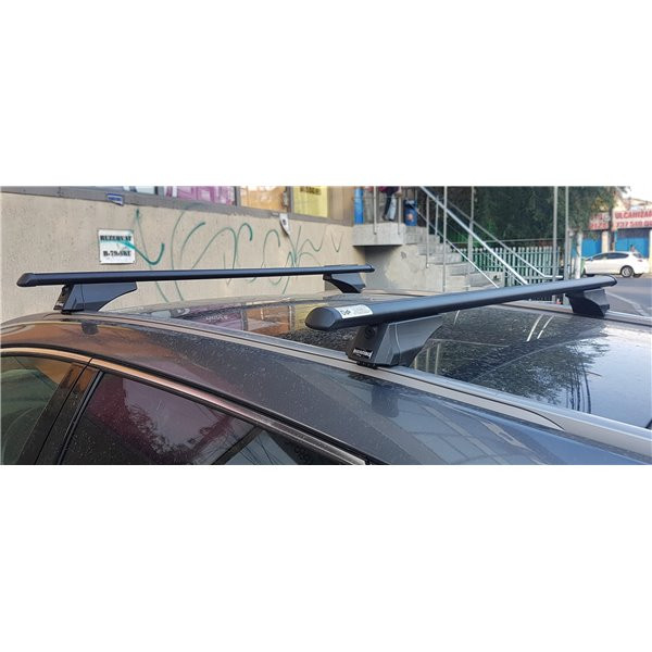 Bare transversale Menabo Tiger Black pentru Volkswagen Tiguan II (AD1) R-line 2016+ - imagine 3