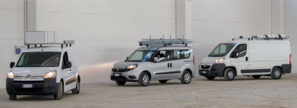 Bare transversale Nissan Nv200, model 2009+, Menabo Professional Airdyn - imagine 9