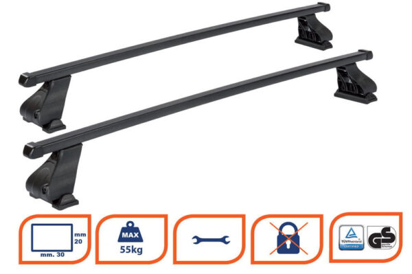 Bare transversale otel K39 pentru Citroen Ax, 5 usi, model 1981-1998 - imagine 7