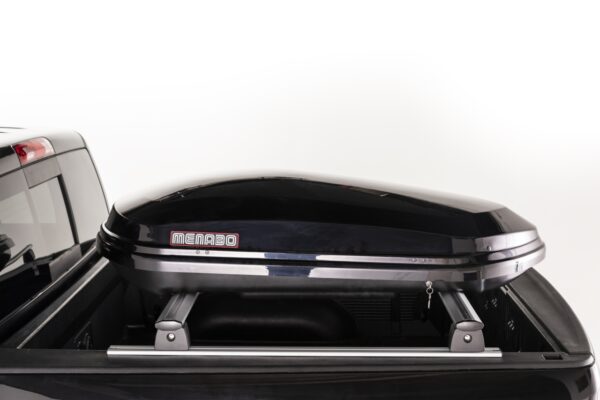 Cutie portbagaj Menabo Diamond DUO 450 Black, 163x90x36cm - imagine 6