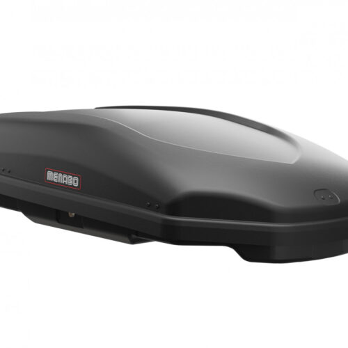 Cutie portbagaj Menabo Satellite 330 ABS Dark, 141x77x34cm