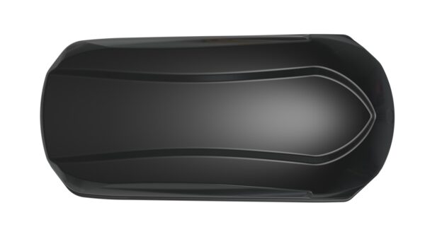 Cutie portbagaj Menabo Satellite 600 DUO ABS Black, 197x94x45 cm - imagine 6