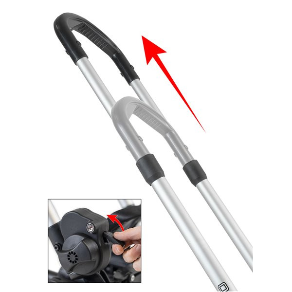 Packet 2 buc Suport bicicleta Menabo Chrono Twin-Pack cu prindere pe bare transversale - imagine 4