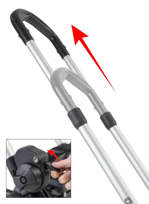 Suport bicicleta Menabo Chrono cu prindere pe bare transversale - imagine 3
