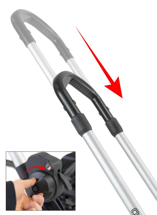 Suport bicicleta Menabo Chrono cu prindere pe bare transversale - imagine 4