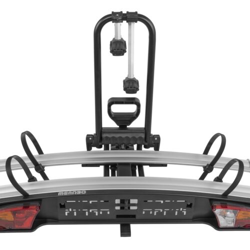 Suport biciclete Menabo Alcor 2 pentru 2 biciclete cu prindere pe carligul de remorcare