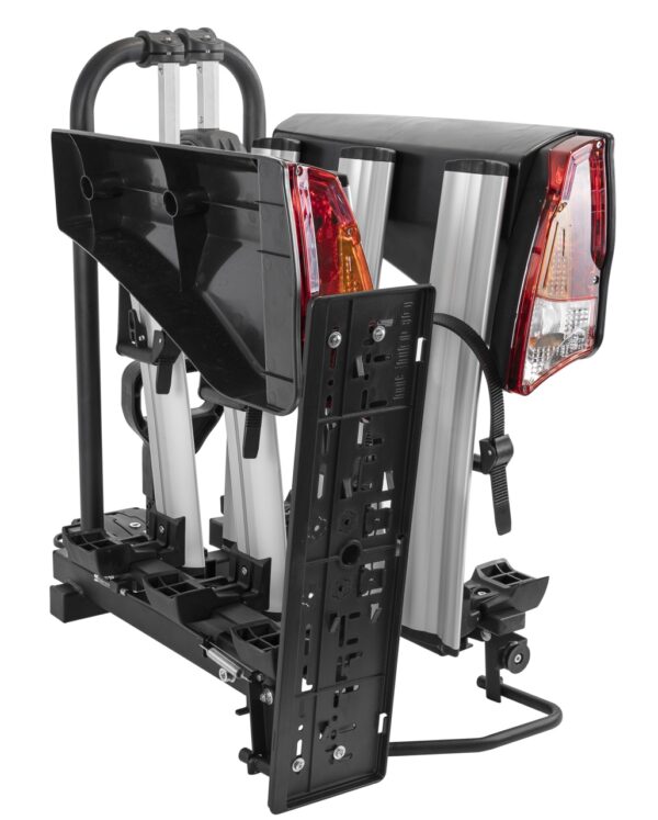 Suport biciclete Menabo Antares Plus pentru 3 biciclete cu prindere pe carligul de remorcare, pliabil - imagine 2