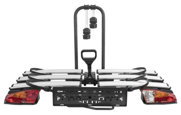 Suport biciclete Menabo Antares Plus pentru 3 biciclete cu prindere pe carligul de remorcare, pliabil - imagine 4