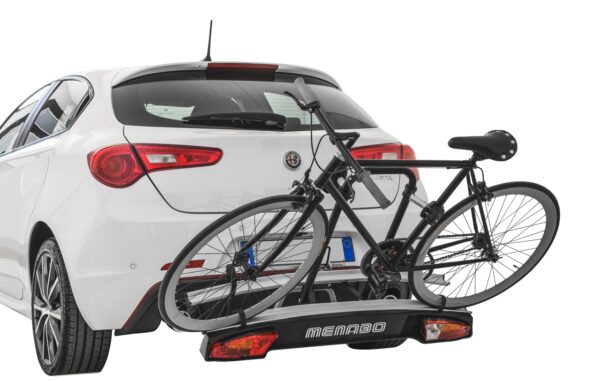 Suport biciclete Menabo Merak Tilting Plus pentru 3 biciclete cu prindere pe carligul de remorcare - imagine 4