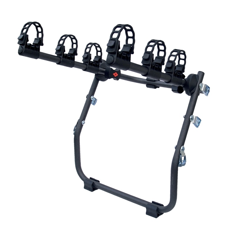 Suport biciclete Menabo Mistral pentru 3 biciclete cu prindere pe haion/portbagaj