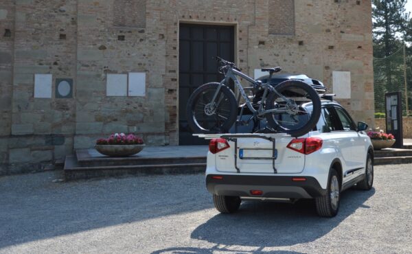 Suport biciclete Menabo Polaris 2 pentru 2 biciclete cu prindere pe haion - imagine 4