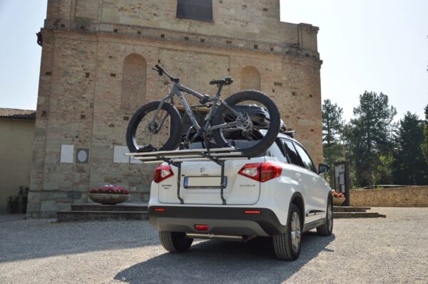 Suport biciclete Menabo Polaris 3 pentru 3 biciclete cu prindere pe haion - imagine 2