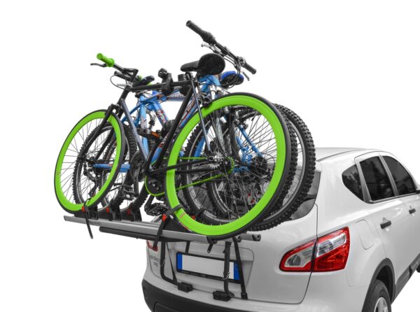 Suport biciclete Menabo Stand Up 3 pentru 3 biciclete cu prindere pe haion/portbagaj - imagine 2