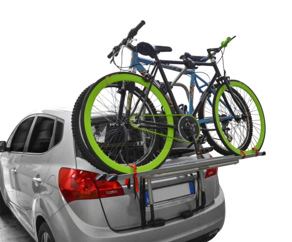 Suport biciclete Menabo Steel Bike 2 pentru 2 biciclete cu prindere pe haion/portbagaj - imagine 2