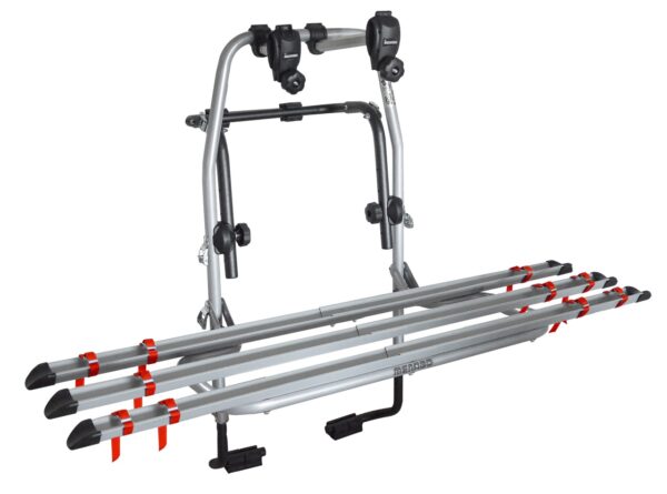 Suport biciclete Menabo Steel Bike 3 pentru 3 biciclete cu prindere pe haion/portbagaj - imagine 2