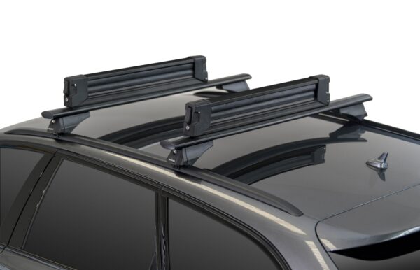 Suport schi snowboard Menabo Yelo 6 Black glisabil, pe bare transversale, 6 perechi ski / 4 snowboard - imagine 3